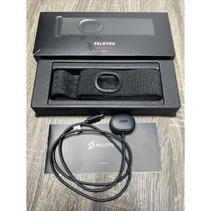 Peloton Heart Rate Band Small with Pod Wireless Armband Black NIB HM02-0001
